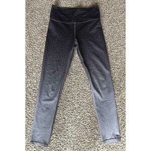 Women's Zyia Ombré Gray Leopard Leggings, Size Medium